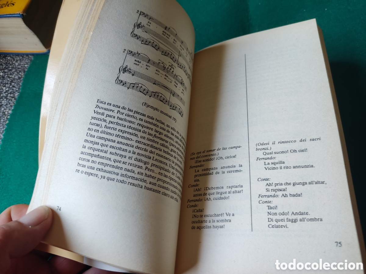 Libros: Libro el trovador de Giuseppe Verdi - Foto 4
