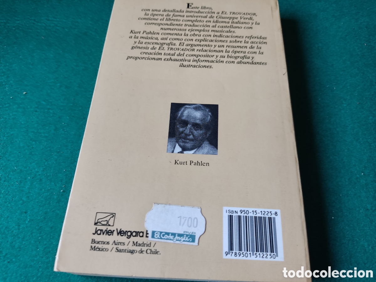 Libros: Libro el trovador de Giuseppe Verdi - Foto 6