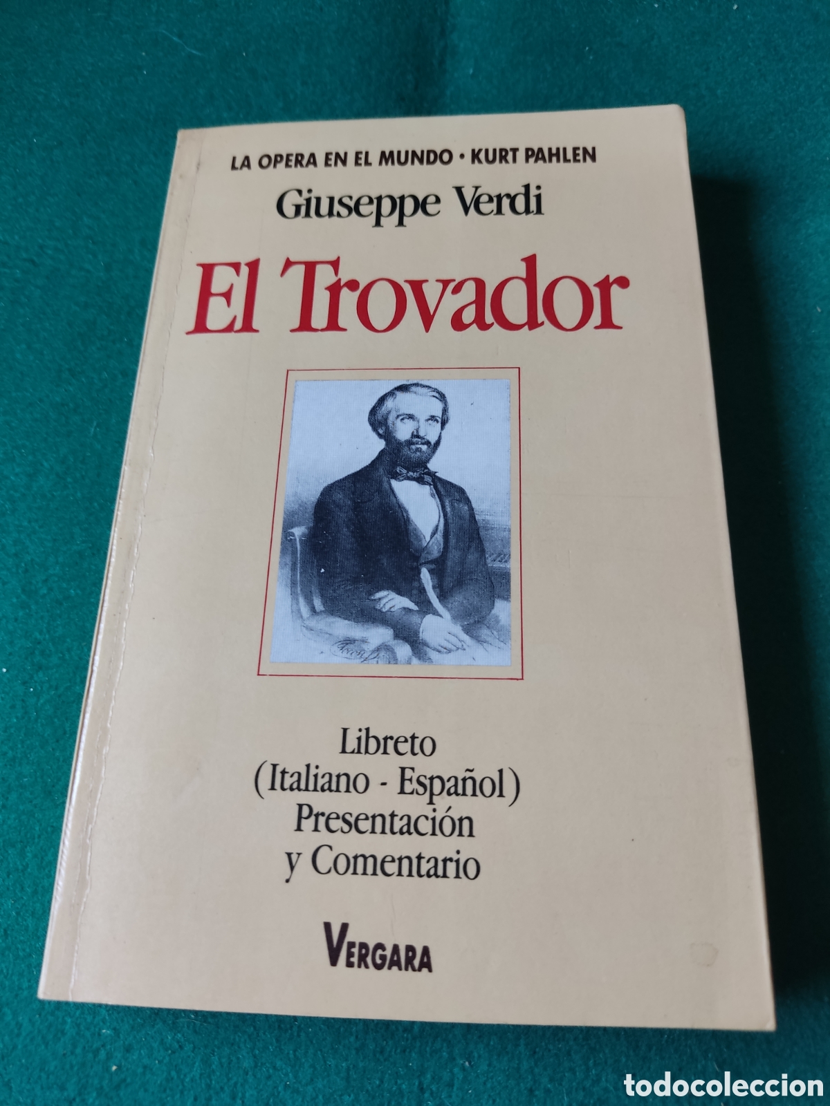 Libros: Libro el trovador de Giuseppe Verdi - Foto 1
