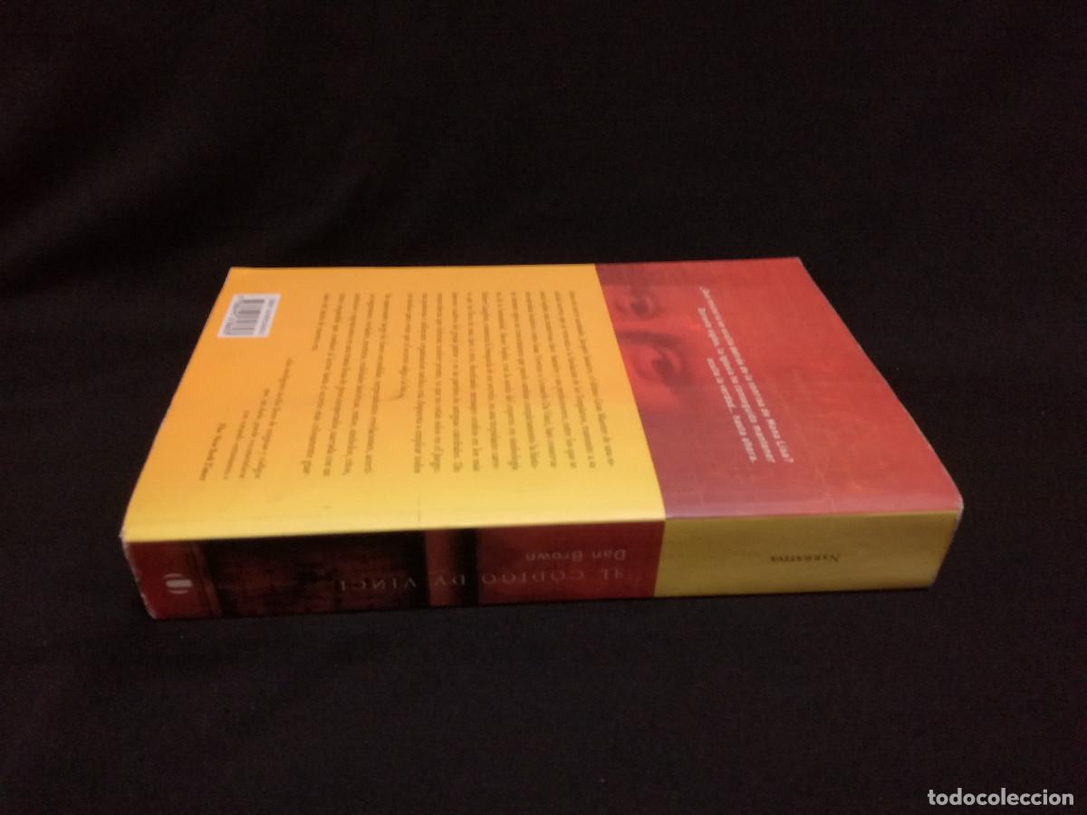 Libros: LIBRO - EL C&Oacute;DIGO DA VINCI - DAN BROWN - UMBRIEL - Foto 3