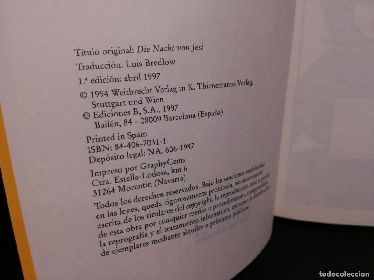 Libros: LIBRO - LA NOCHE DE IESI - PETER BERLING - Foto 2
