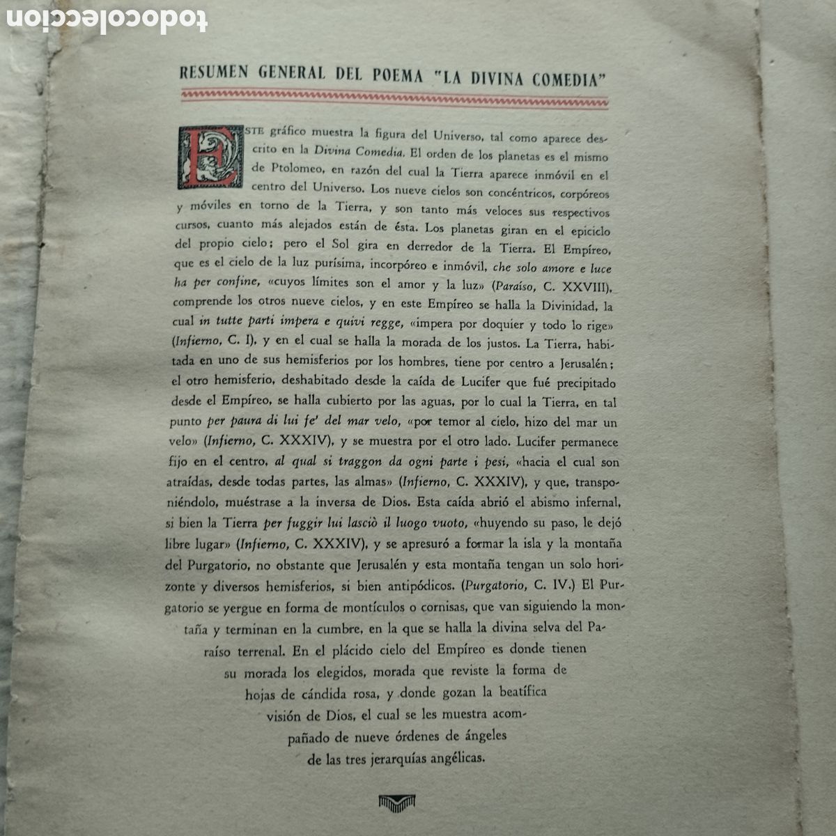 Libros: Libro. LA DIVINA COMEDIA. Dante Alighieri - Foto 3