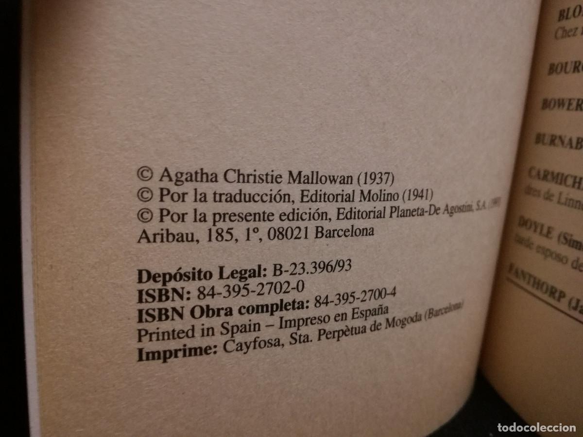 Libros: LIBRO - MUERTE EN EL NILO - AGATHA CHRISTIE - PLANETA - Foto 2