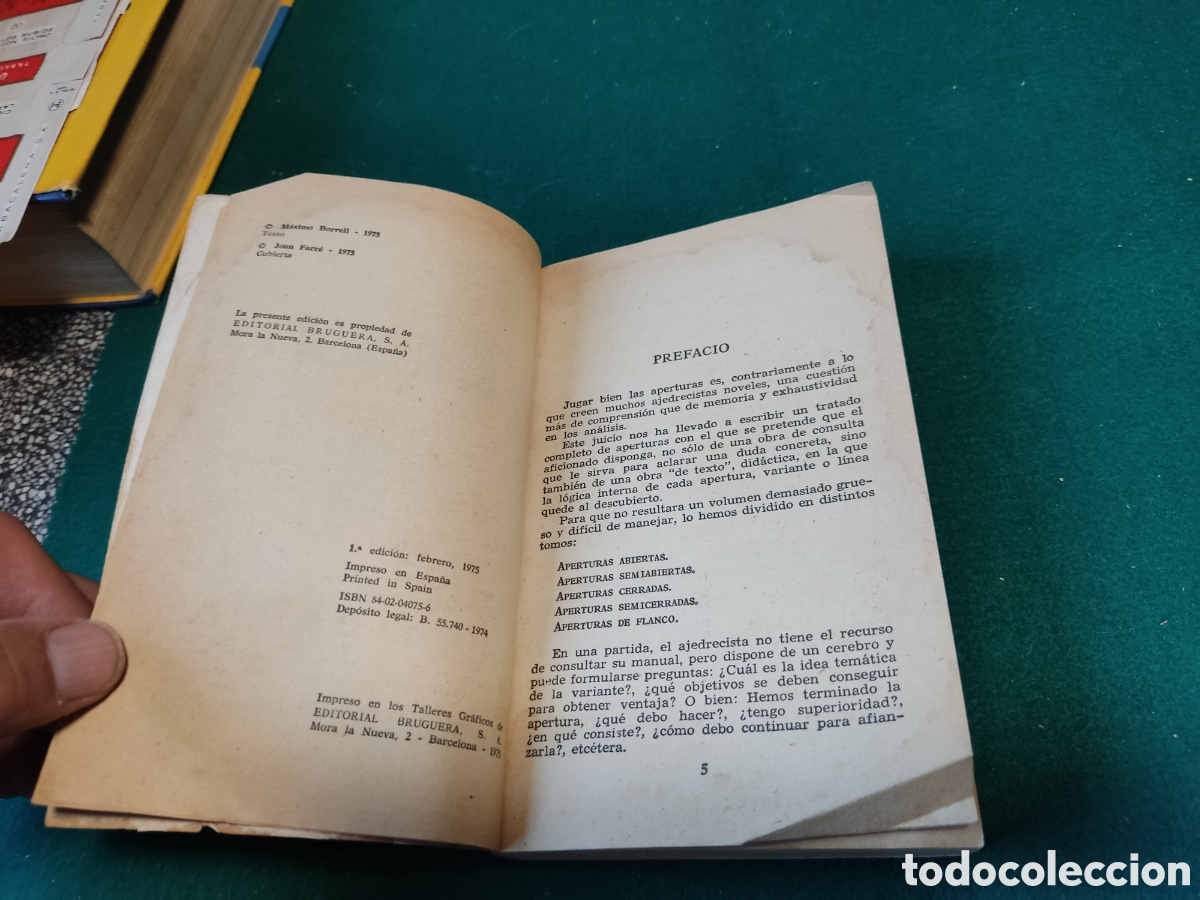 Libros: Libro aperturas de Flanco de M&aacute;ximo Borrell - Foto 3