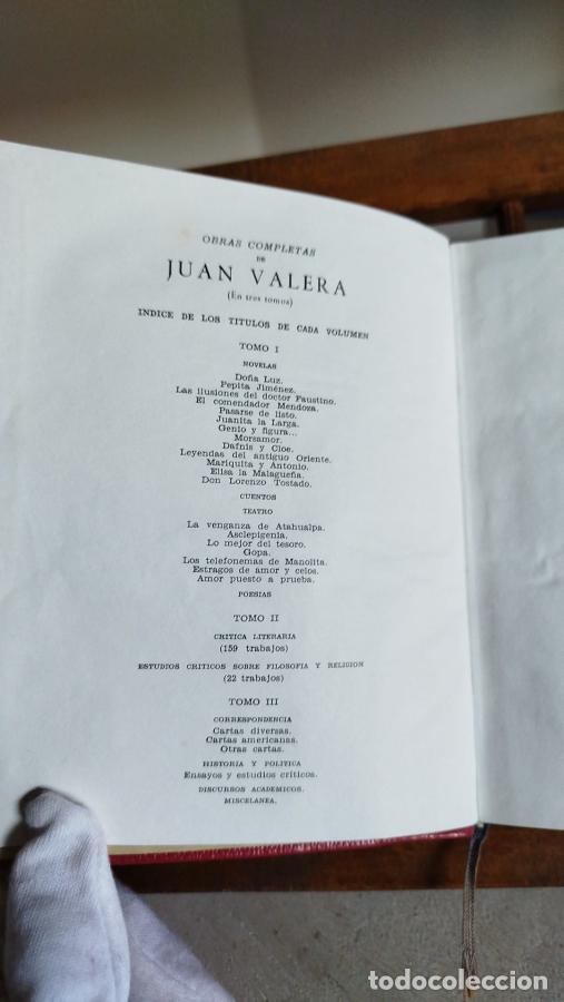 Libros: Obras completas. 3 Vol. - Valera, juan - Foto 4