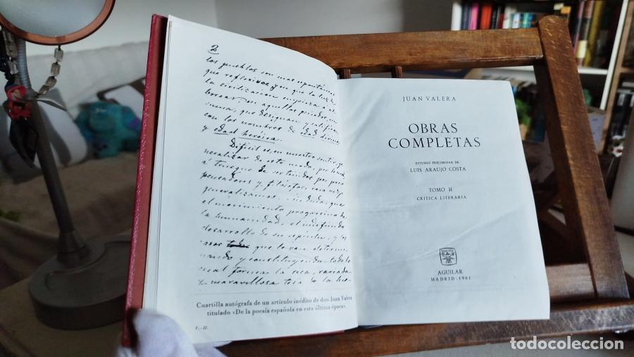 Libros: Obras completas. 3 Vol. - Valera, juan - Foto 5