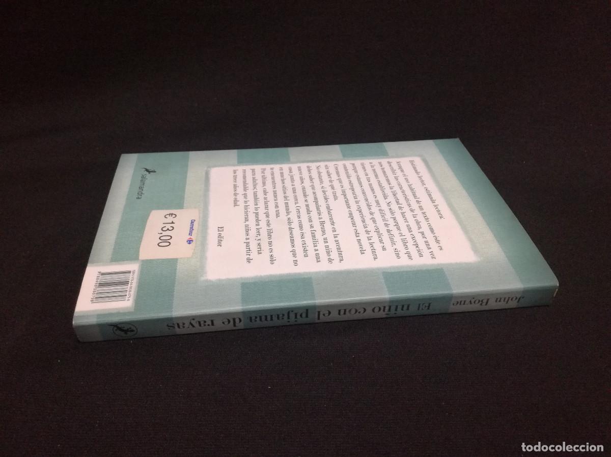 Libros: LIBRO - EL NI&Ntilde;O CON EL PIJAMA DE RAYAS - JOHN BOYNE - SALAMANDRA - Foto 3