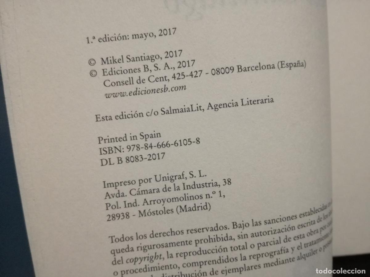 Libros: LIBRO - EL EXTRA&Ntilde;O DE TOM HARVEY - MIKEL SANTIAGO - - Foto 2