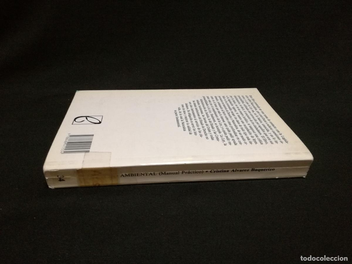 Libros: LIBRO - DERECHO AMBIENTAL MANUAL PR&Aacute;CTICO - CRISTINA &Aacute;LVAREZ BAQUERIZO - PENTHALON - Foto 3