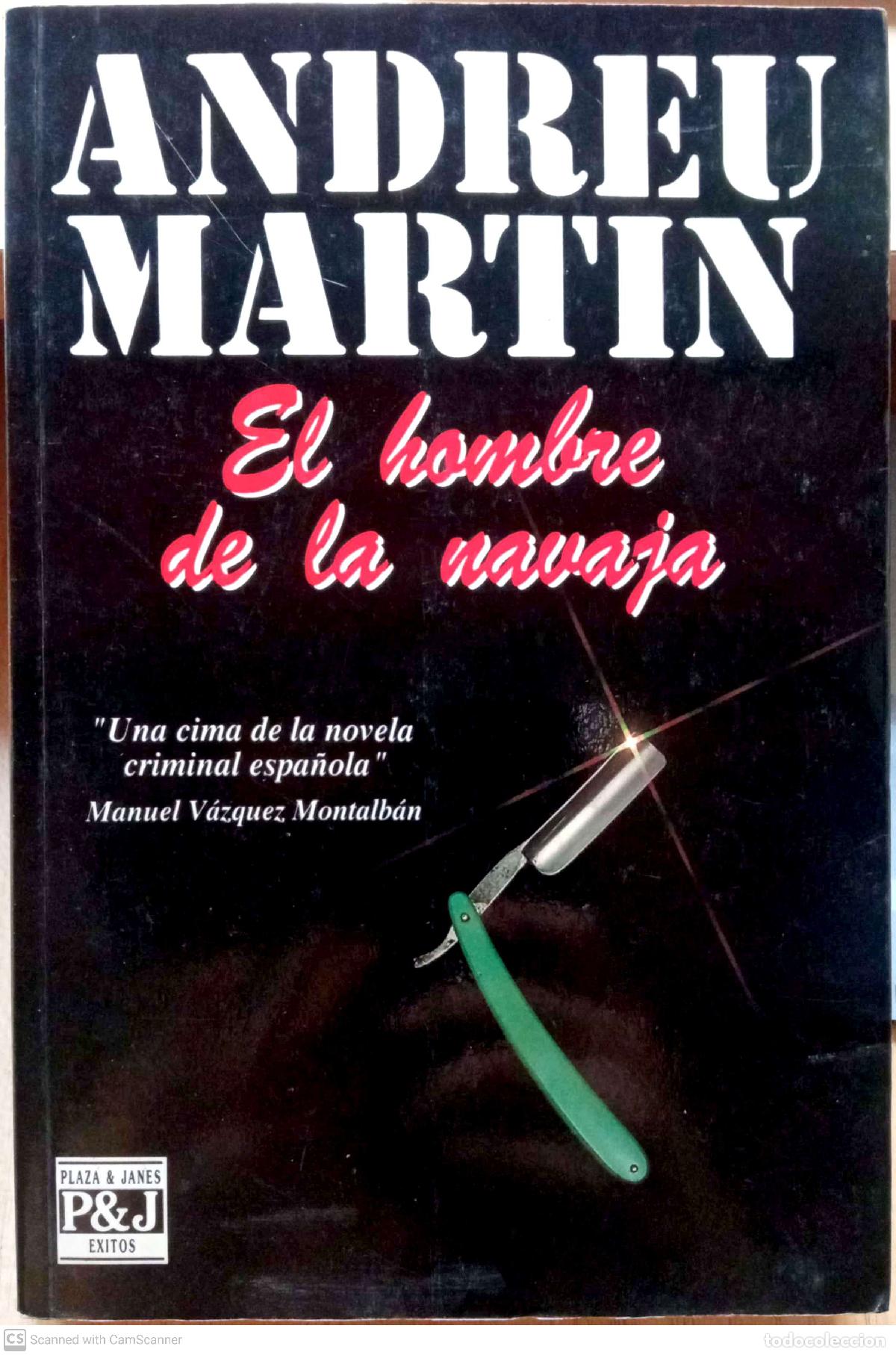 Libros: El hombre de la navaja - Andreu Martin - Foto 1