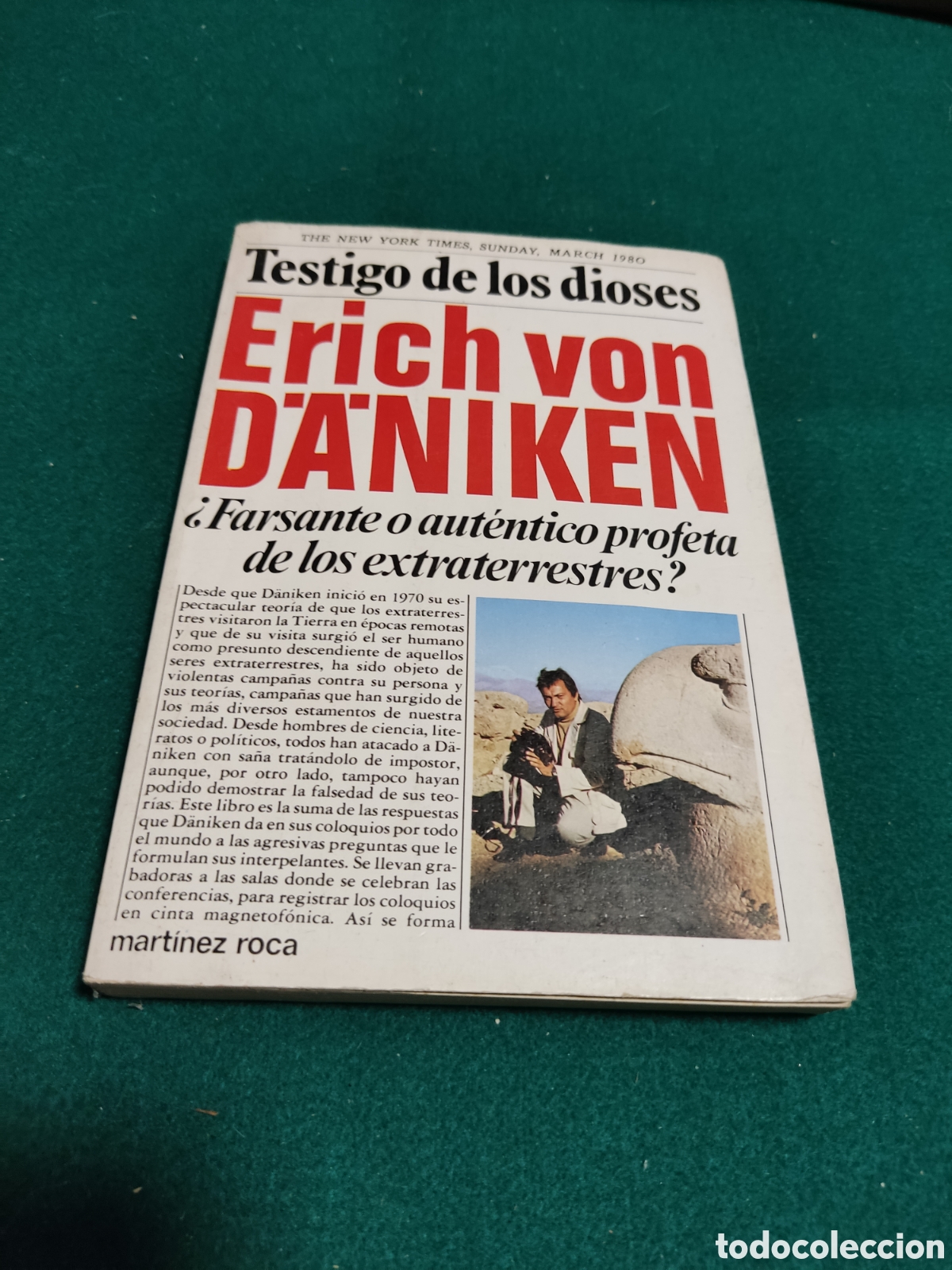 Libros: Libro testigo de los Dioses de Erick von Daniken - Foto 1