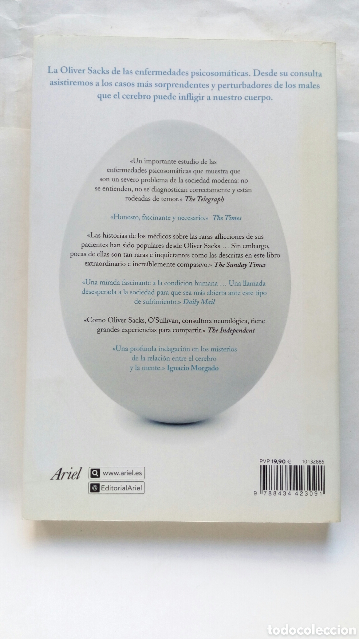Libros: Todo est&aacute; en tu cabeza. Suzanne OSullivan. - Foto 2