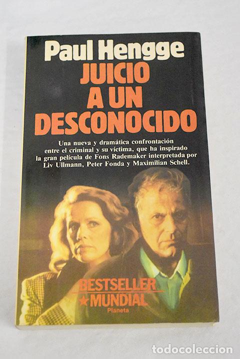 Libros: Juicio a un desconocido.- Hengge, Paul - Foto 1