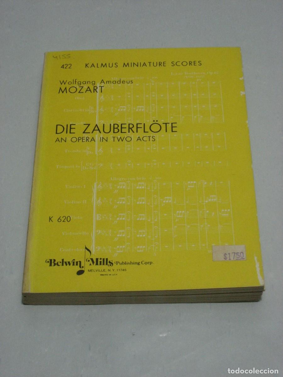 Libros: Wolfgang Amadeus Mozart DIE ZAUBERFL&Ouml;TE An opera in two acts