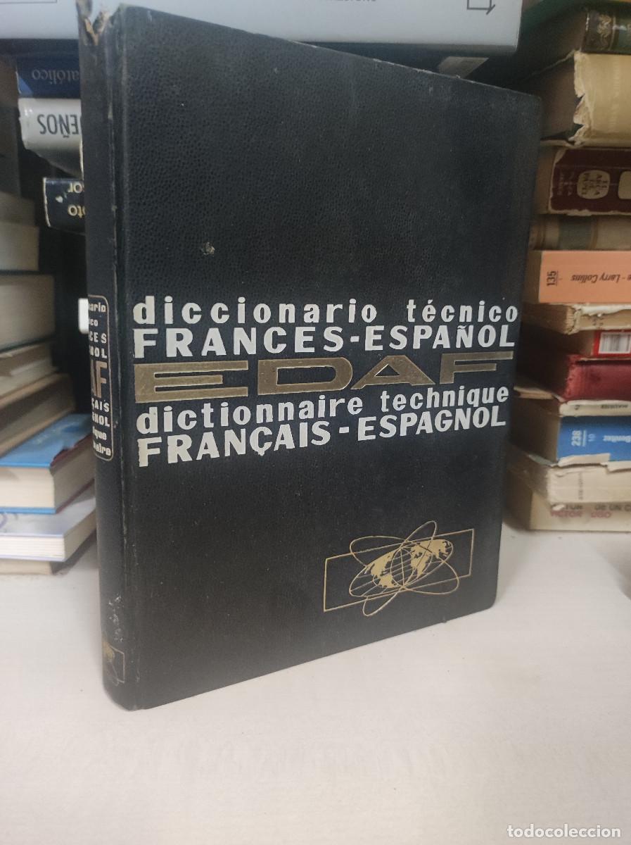 Libros: DICCIONARIO TECNICO FRANCES ESPA&Ntilde;OL EDAF - Foto 1
