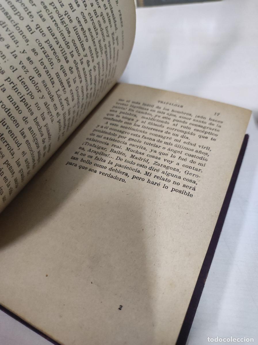 Libros: BENITO PEREZ GALDOS TRAFALGAR 1929 - Foto 5