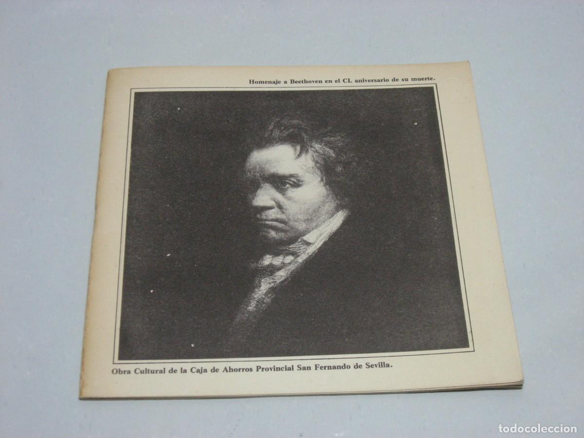 Libros: HOMENAJE A BEETHOVEN EN EL CL ANIVERSARIO DE SU MUERTE