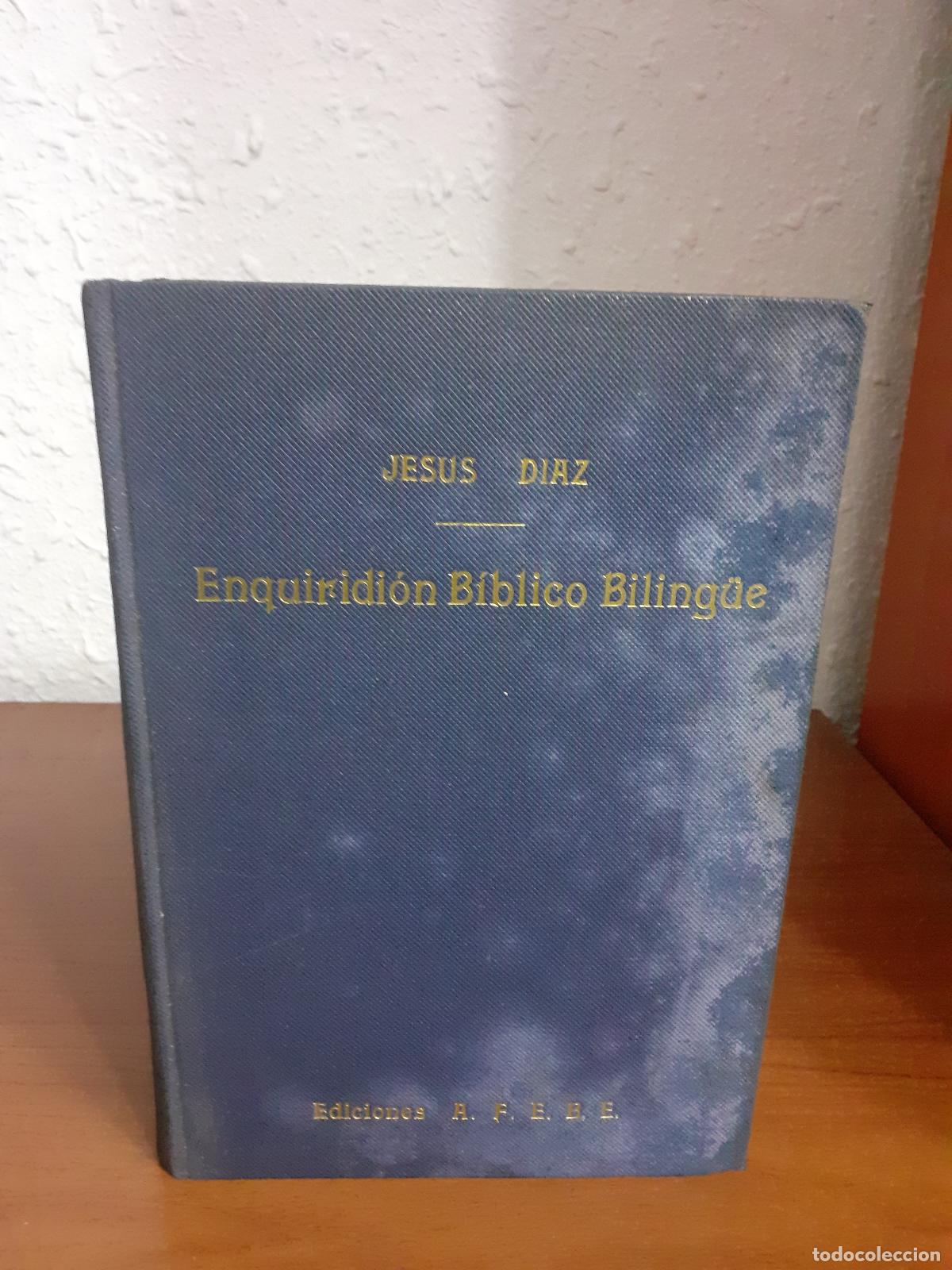 Libros: Enquiridi&oacute;n b&iacute;blico bil&iacute;ng&uuml;e - D&iacute;az, Jes&uacute;s - Foto 1