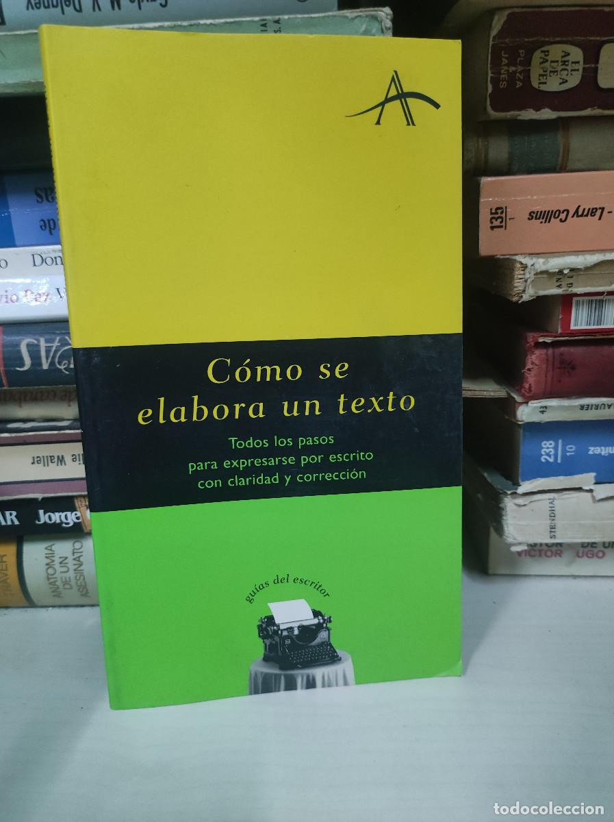 Libros: C&Oacute;MO SE ELABORA UN TEXTO EDITORIAL: ALBA - Foto 1