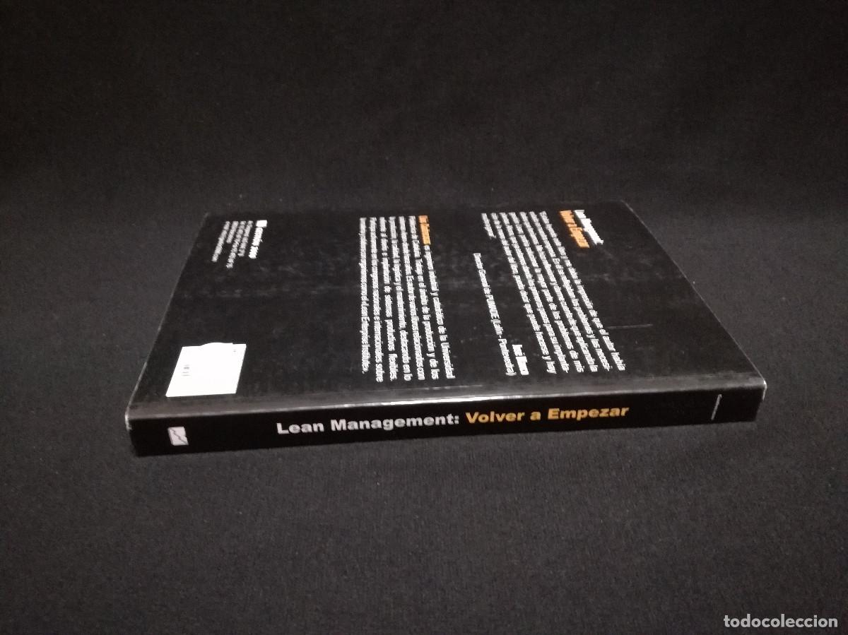 Libros: LIBRO - LLU&Iacute;S CUATRECASAS - LEAN MANAGEMENT VOLVER A EMPEZAR - GESTI&Oacute;N 2000 - Foto 3