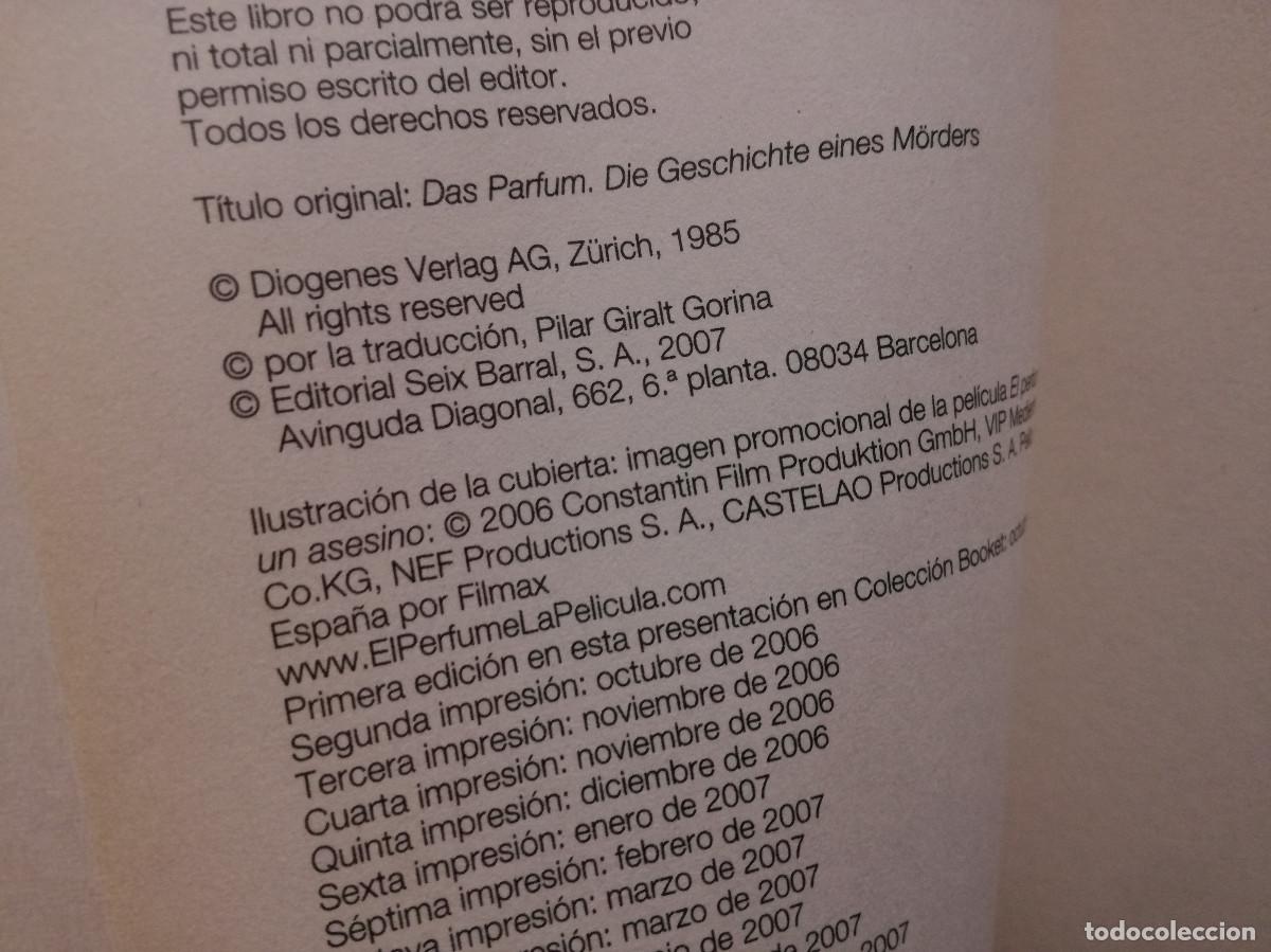 Libros: LIBRO - EL PERFUME - PATRICK SUSKIND - BESTSELLER - Foto 2