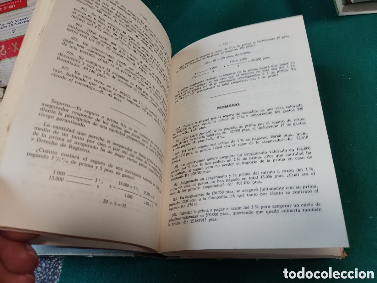 Libros: Libro curso completo de c&aacute;lculo comercial 1975 - Foto 6