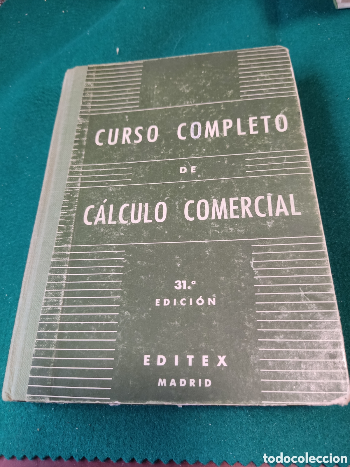Libros: Libro curso completo de c&aacute;lculo comercial 1975 - Foto 1