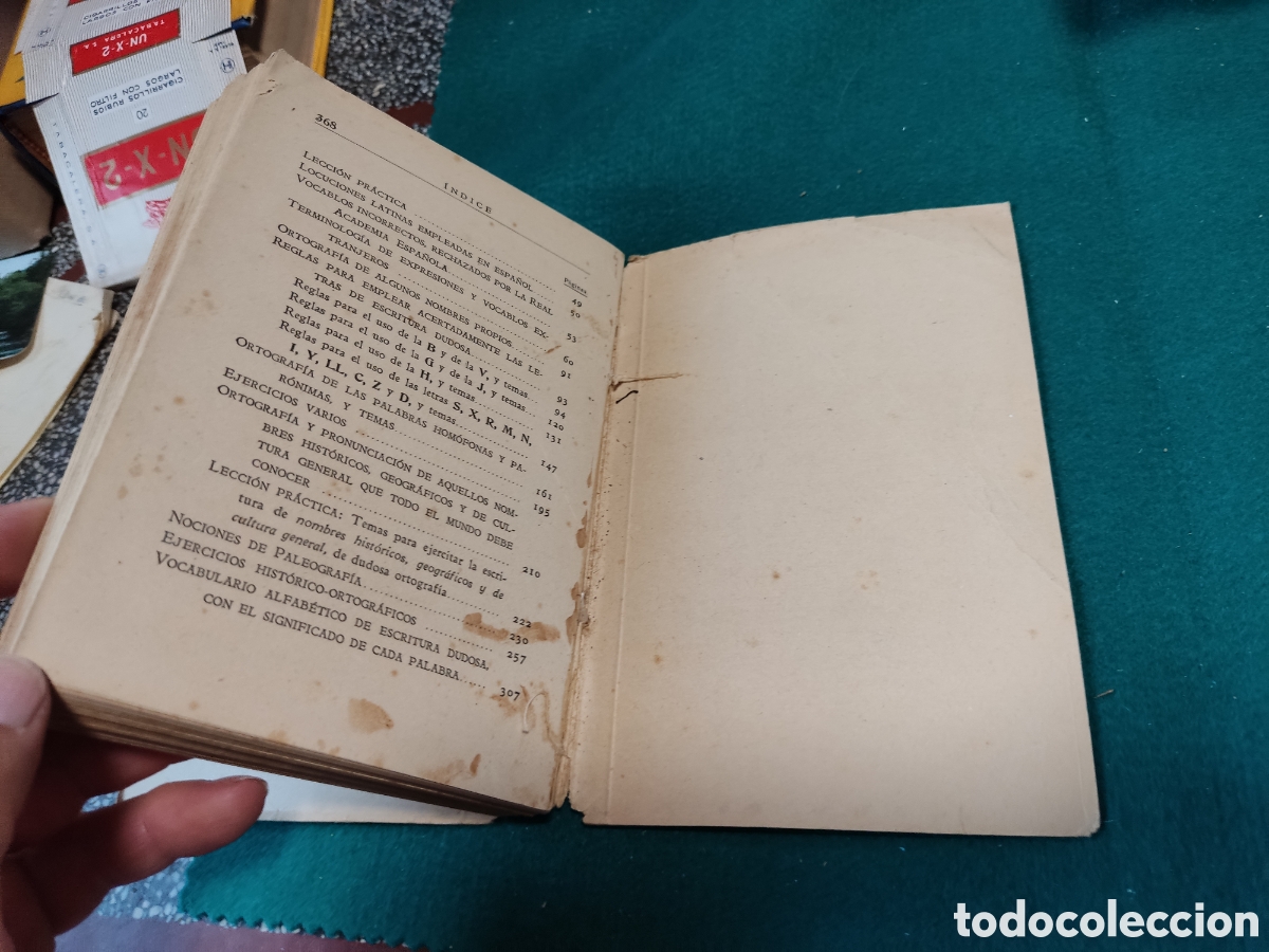 Libros: Libro ortograf&iacute;a pr&aacute;ctica de la lengua espa&ntilde;ola 1948 - Foto 6