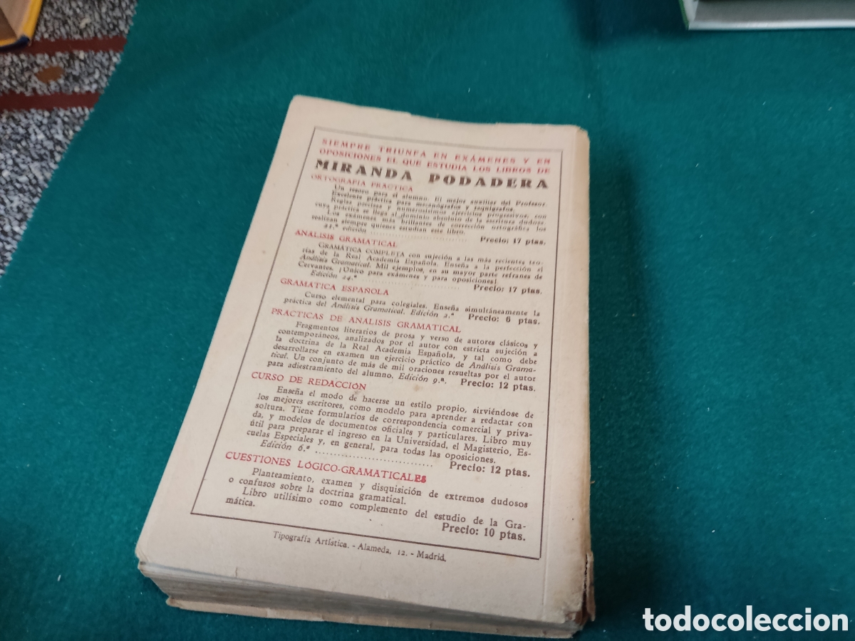 Libros: Libro ortograf&iacute;a pr&aacute;ctica de la lengua espa&ntilde;ola 1948 - Foto 7