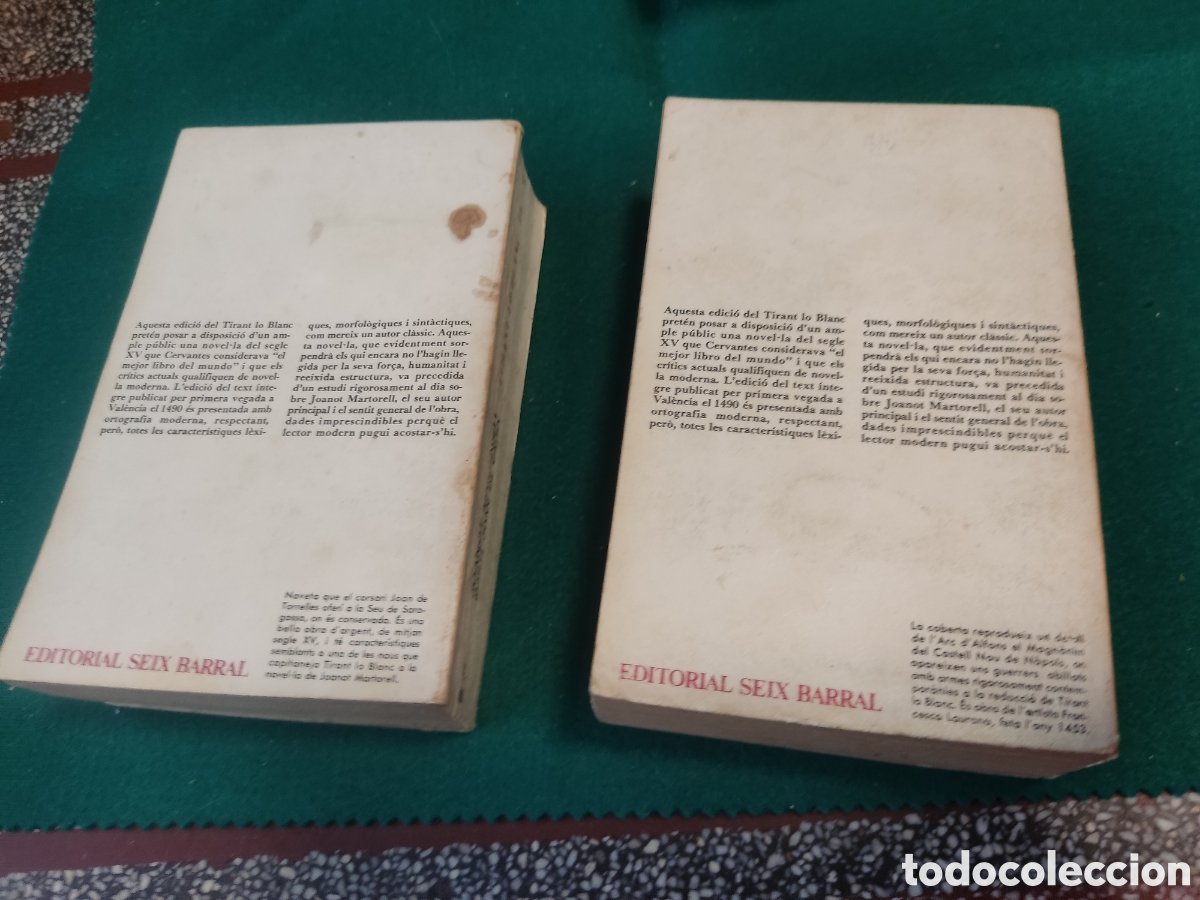Libros: Libro tirant lo blanc de Joanot Martorell en catal&aacute;n - Foto 3