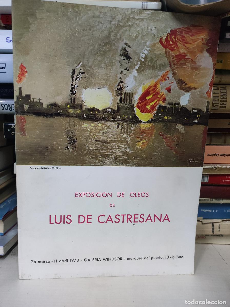 Libros: EXPOSICION DE OLEOS DE LUIS DE CASTRESANA - Foto 1
