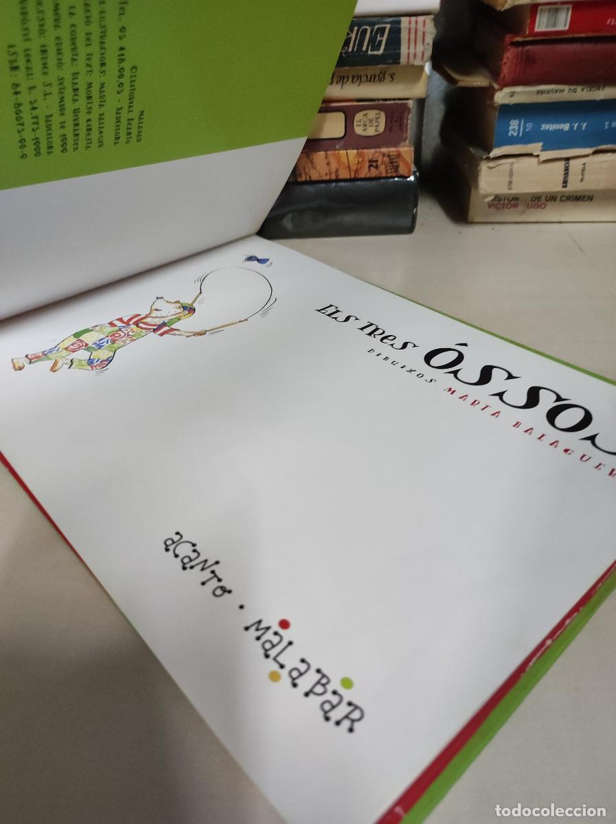 Libros: ELS TRES OSSOS MARTA BALAGUER - Foto 2