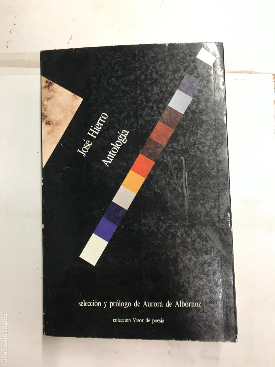 Libros: ANTOLOG&Iacute;A. - JOS&Eacute; HIERRO. - Foto 1
