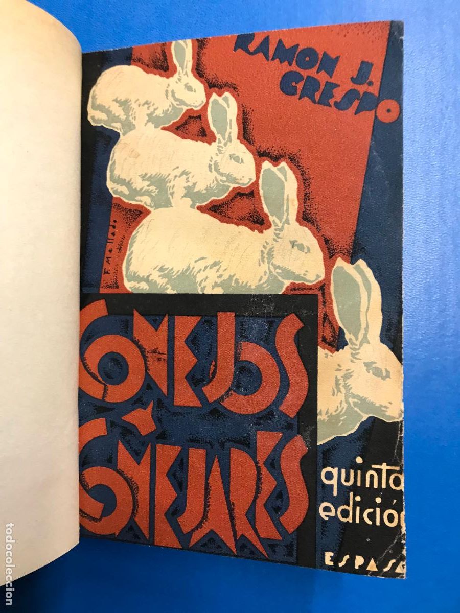 Libros: CONEJOS Y CONEJARES. - RAM&Oacute;N CRESPO. - Foto 1