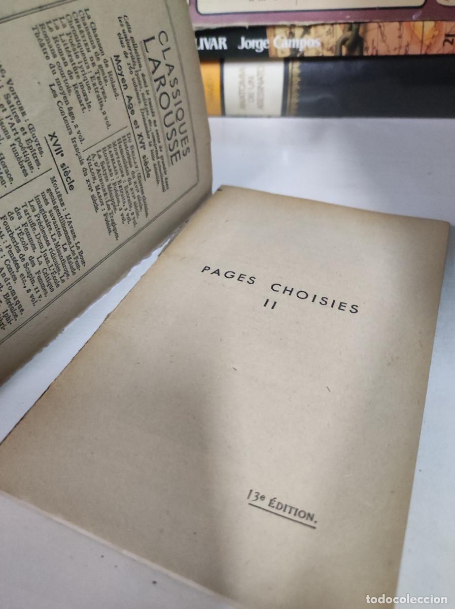 Libros: PAGES CHOISIES MONTESQUIEU II - Foto 2