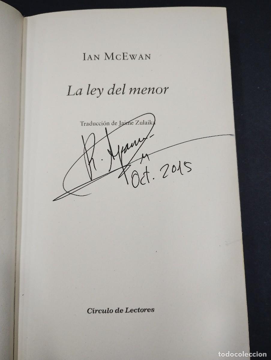 Libros: LA LEY DEL MENOR. IAN MCEWAN, CIRCULO DE LECTORES - Foto 3