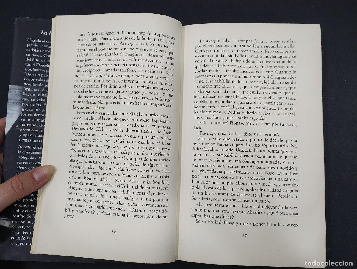 Libros: LA LEY DEL MENOR. IAN MCEWAN, CIRCULO DE LECTORES - Foto 4