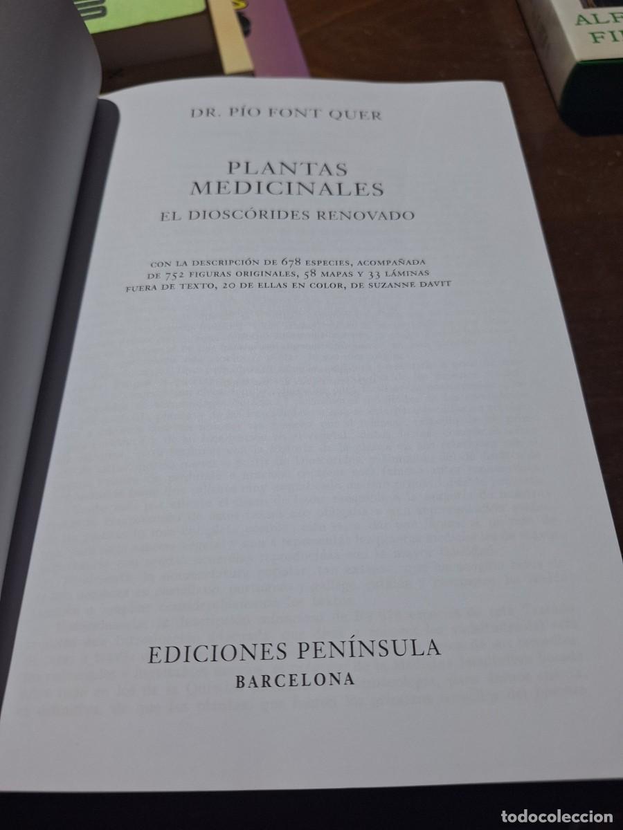 Libros: PLANTAS MEDICINALES - PIO FONT QUER - Foto 14