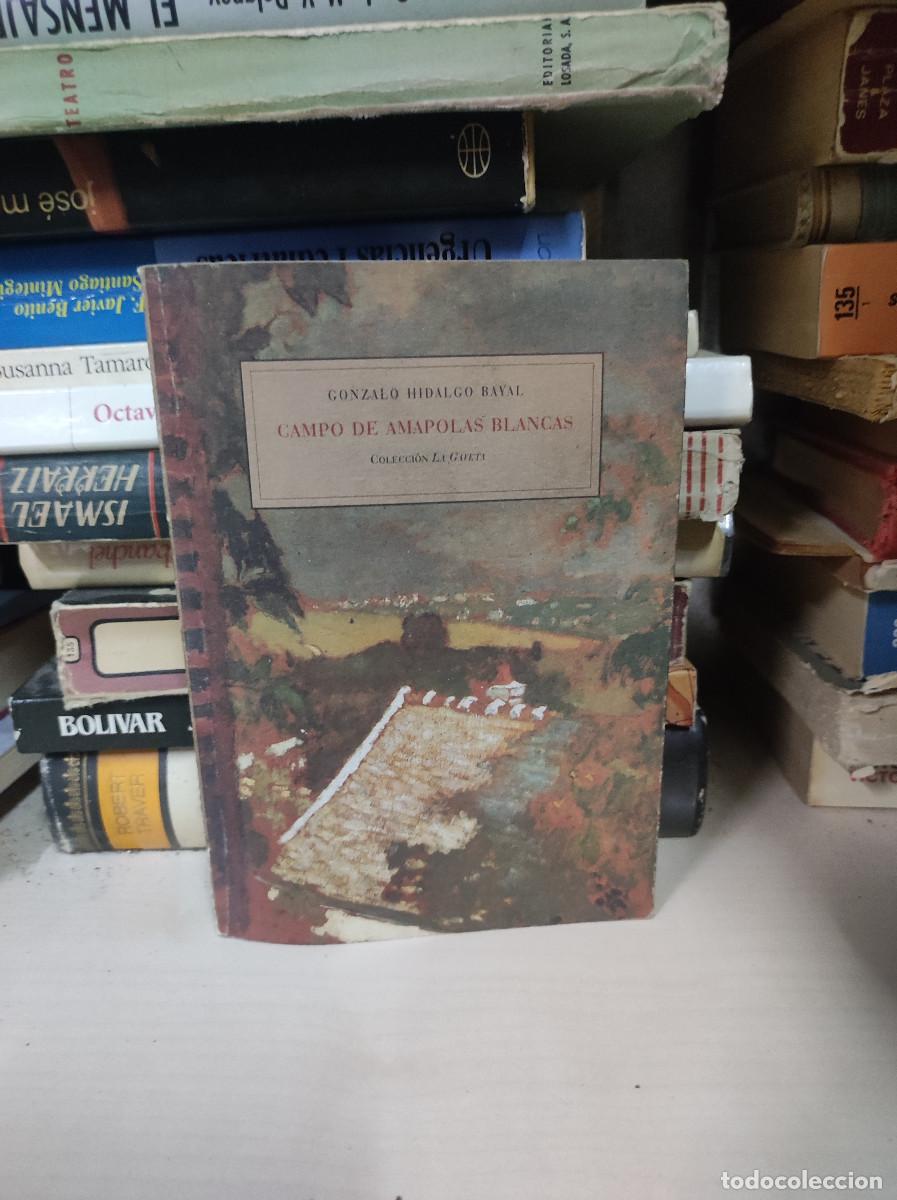 Libros: CAMPO DE AMAPOLAS BLANCAS. HIDALGO BAYAL. - Foto 1