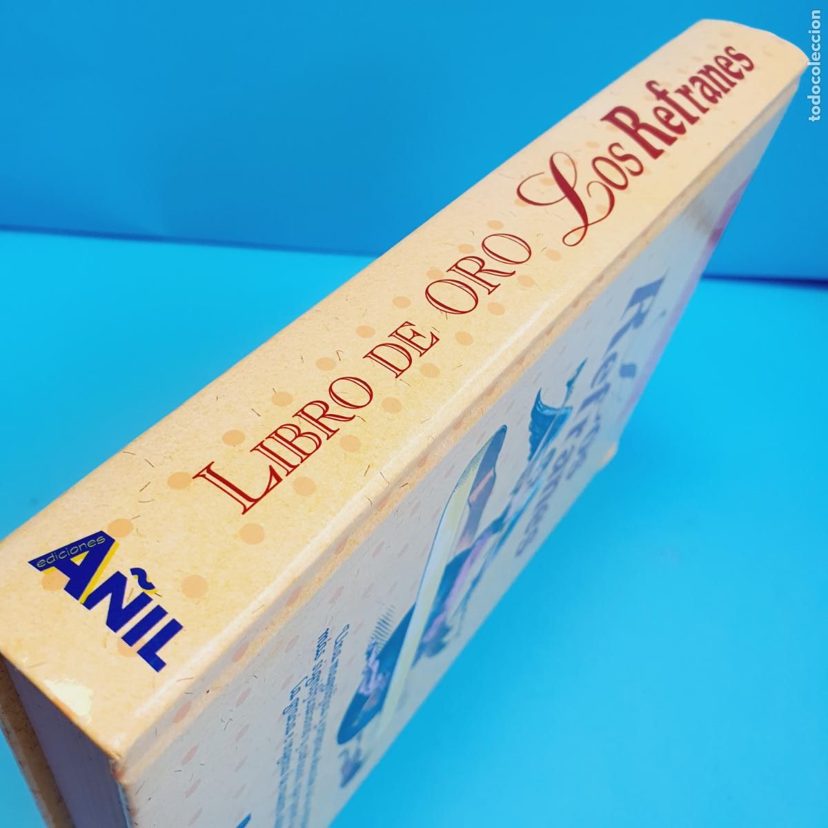 Libros: LIBRO-LOS REFRANES-LIBRO DE ORO-A&Ntilde;IL-1999-EXCELENTE - Foto 5