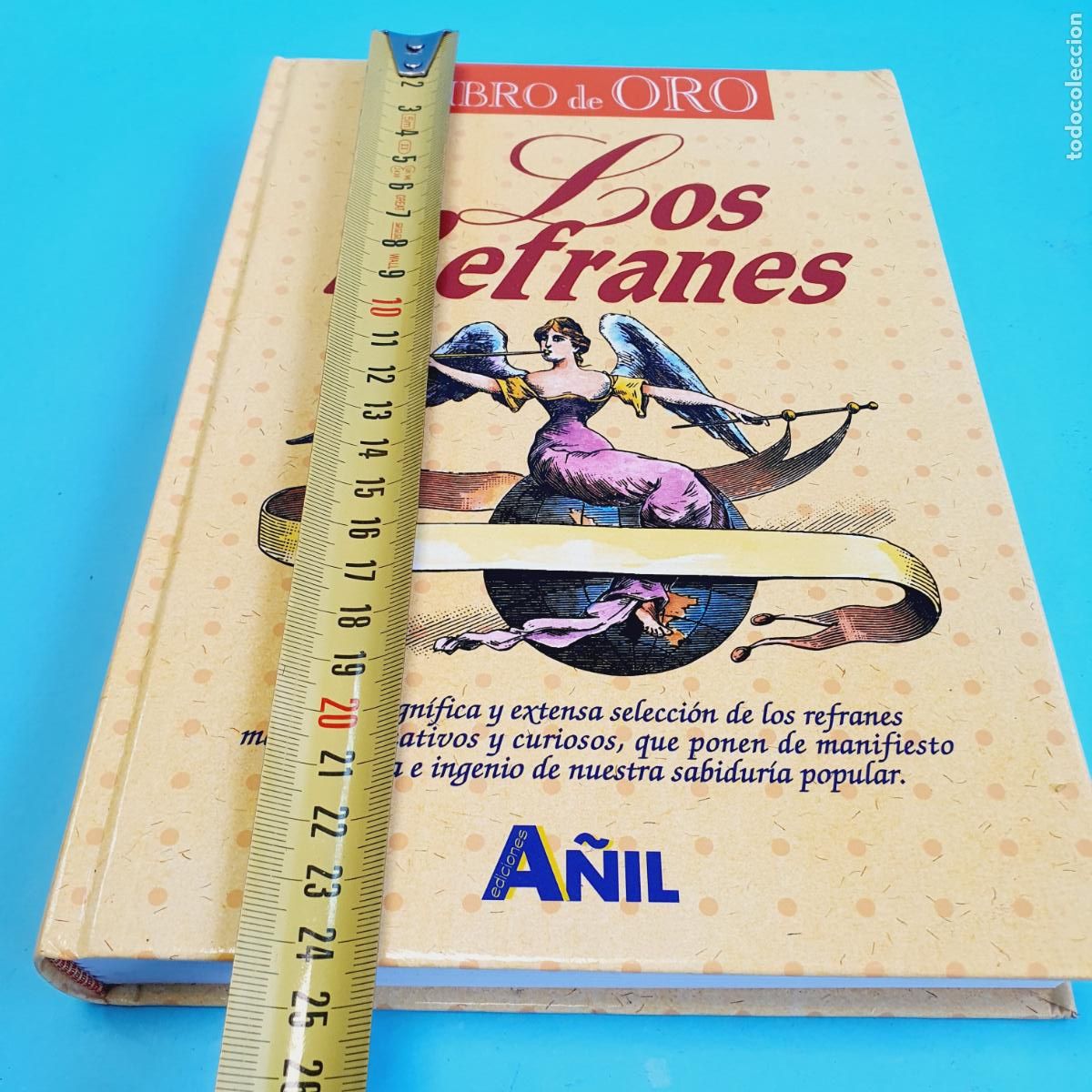 Libros: LIBRO-LOS REFRANES-LIBRO DE ORO-A&Ntilde;IL-1999-EXCELENTE - Foto 10