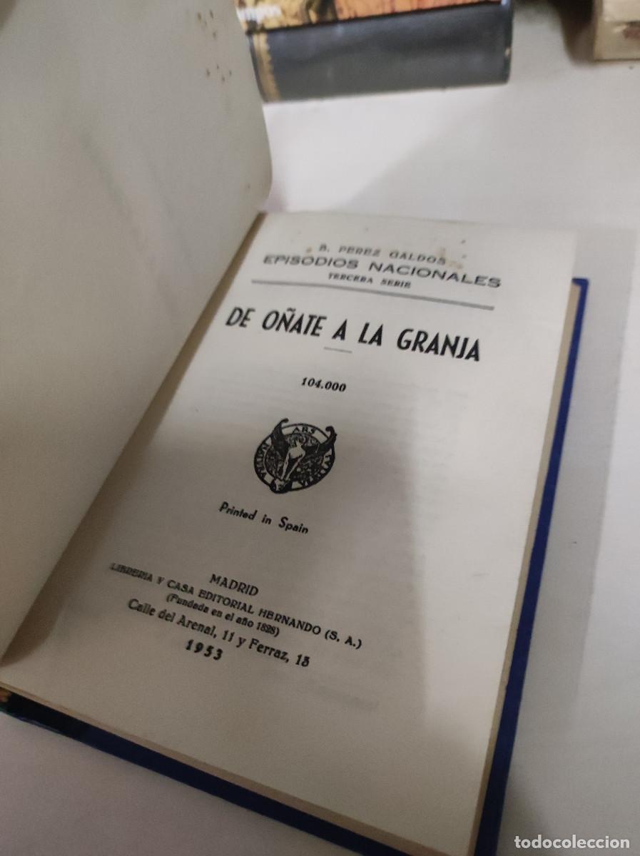 Libros: DE O&Ntilde;ATE A LA GRANJA PEREZ GALDOS - Foto 2