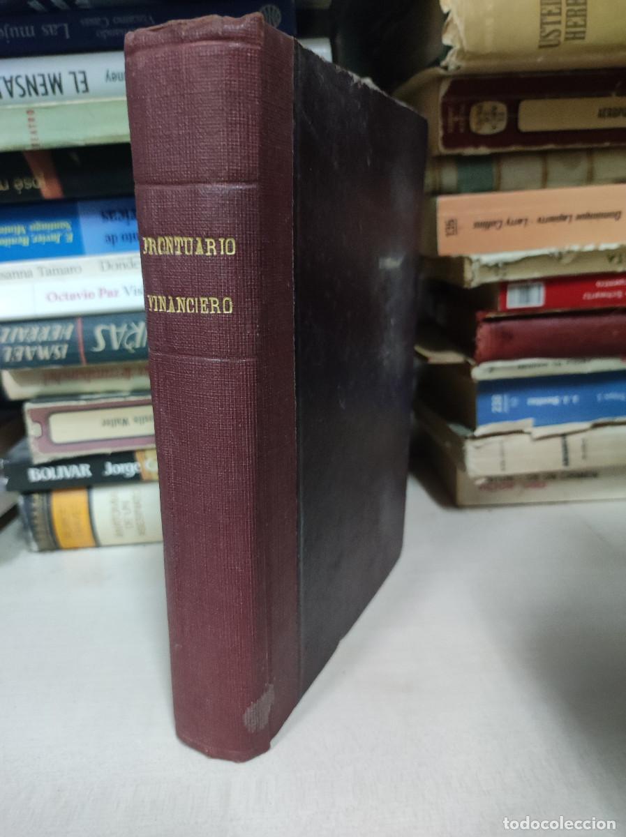Livros em segunda m&atilde;o: PRONTUARIO FINANCIERO