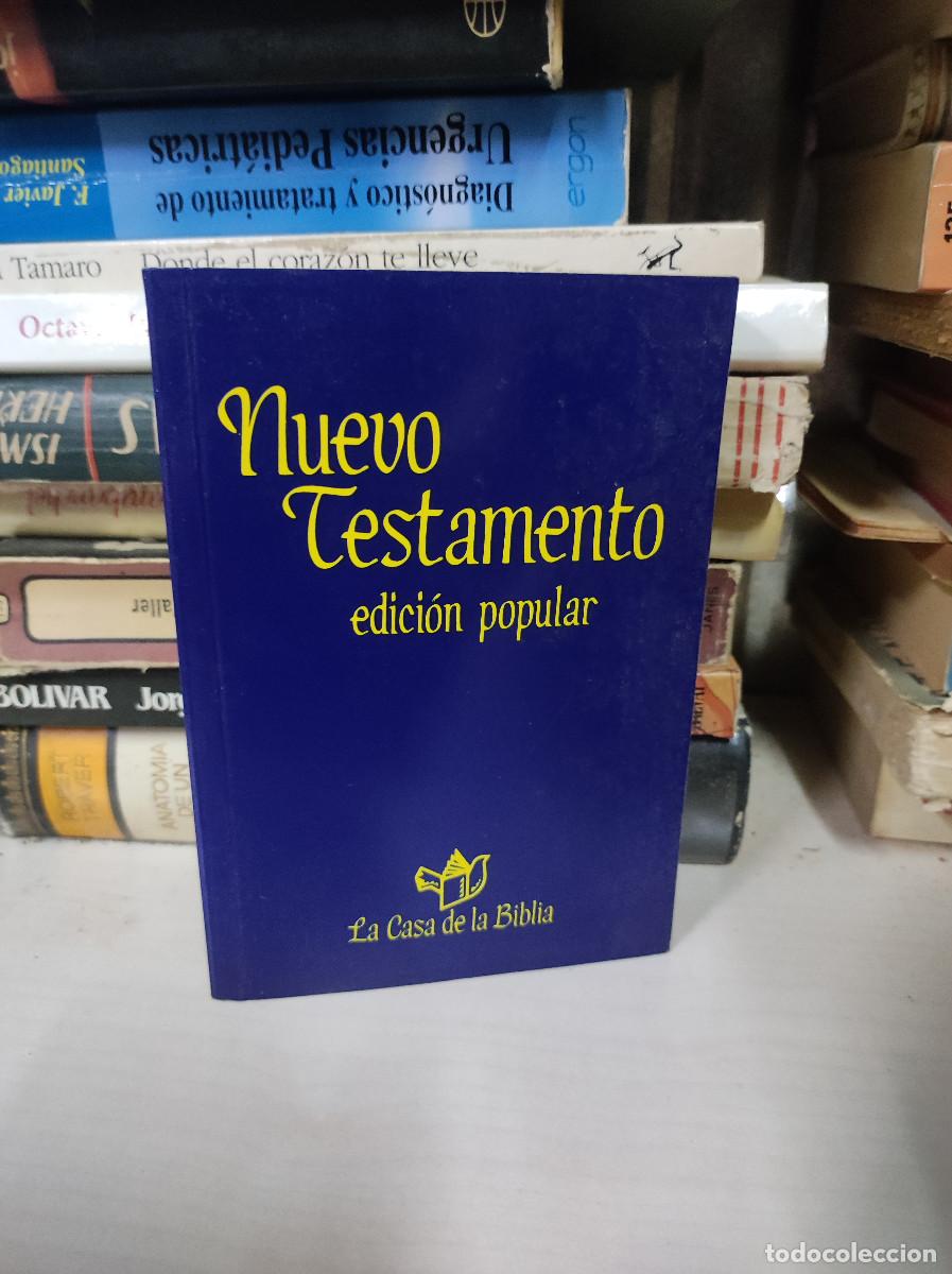 Libros: NUEVO TESTAMENTO EDICION POPULAR LA CASA DE LA BIBLIA - Foto 1