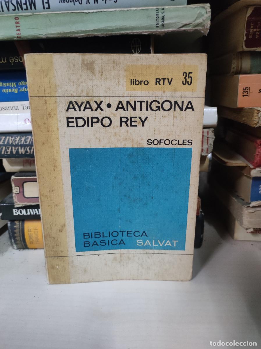 Libros: AYAX ANTIGONA EDIPO REY SOFOCLES - Foto 1