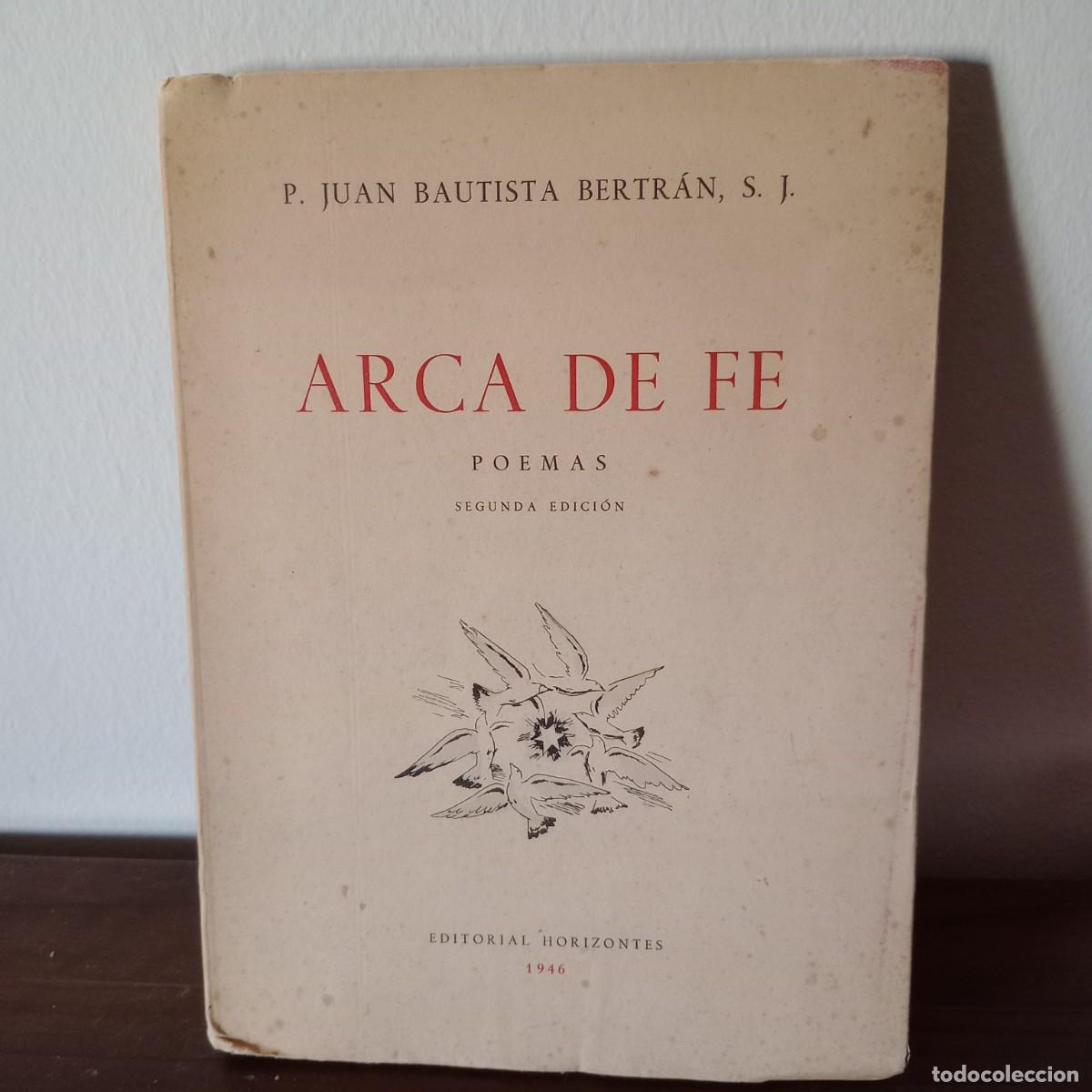 Libros: ARCA DE FE - BERTRAN, P. JUAN BAUTISTA - Foto 1