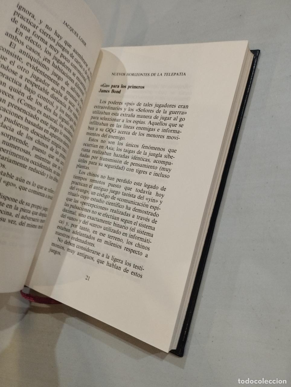 Libros: Jacques Lohr - Nuevos horizontes de la telepat&iacute;a - Foto 2