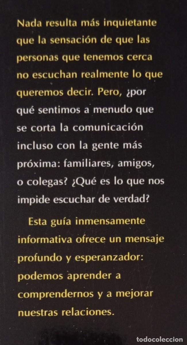 Libros: EL ARTE PERDIDO DE ESCUCHAR - MICHAEL P. NICHOLS - Foto 2