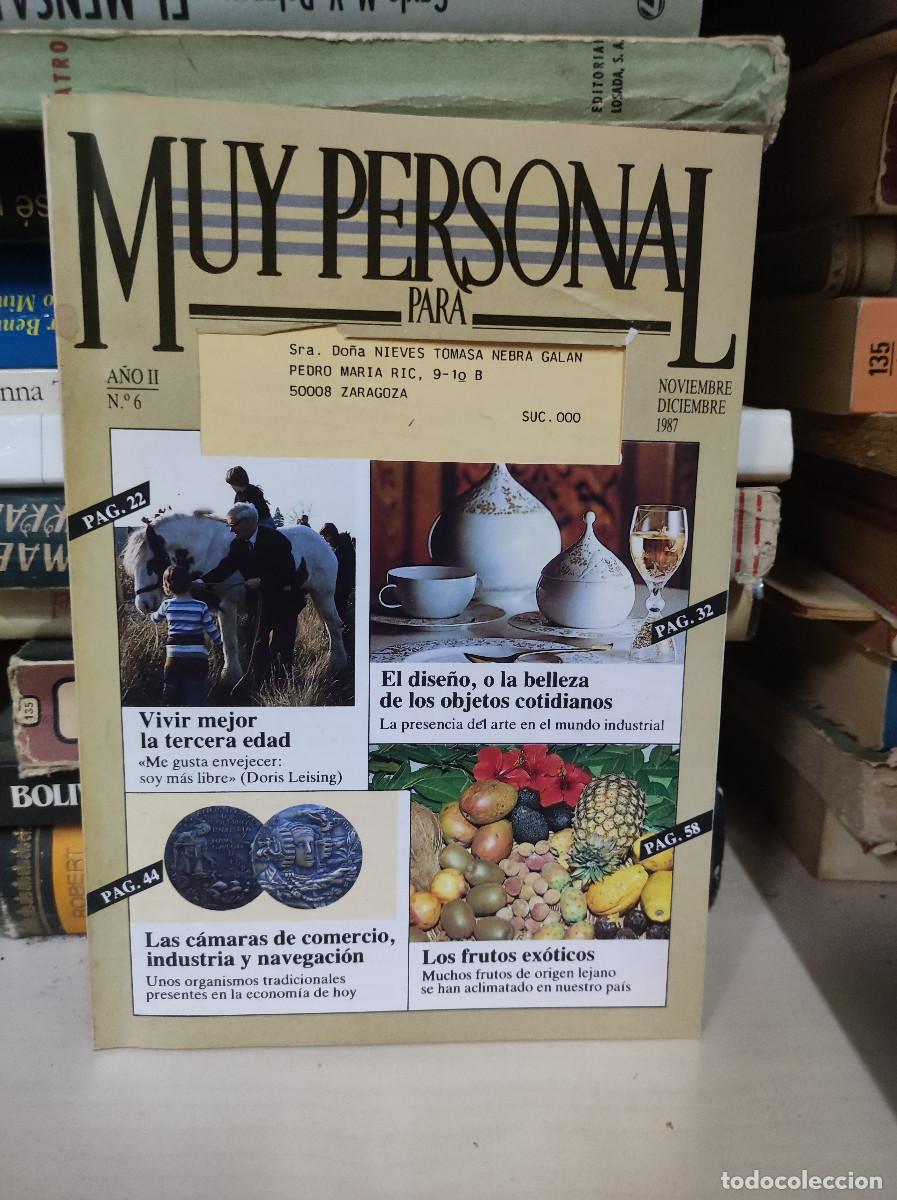 Libros: REVISTA MUY PERSONAL A&Ntilde;O II N6 - Foto 1