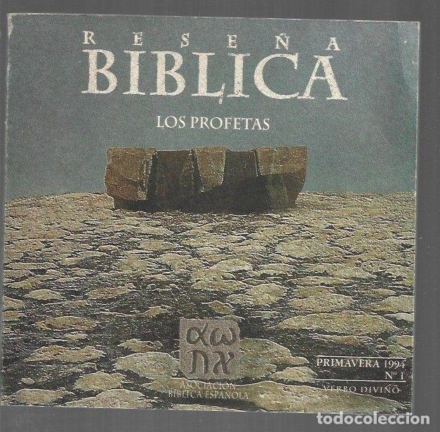 Libros: RESE&Ntilde;A BIBLICA 1: LOS PROFETAS - VARIOS - Foto 1